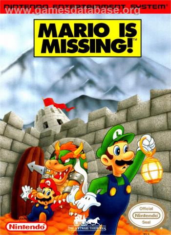 Cover Mario is Missing! for NES